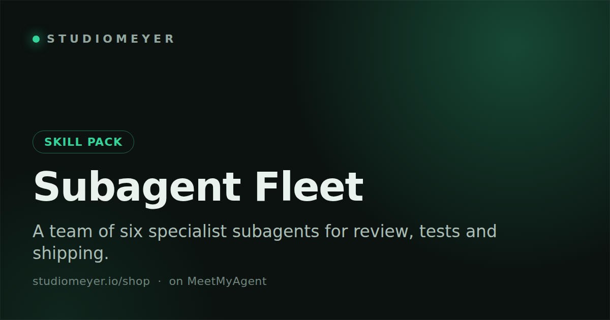 Subagent Fleet